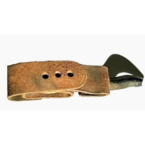 Vintage Primitive Leather Corn Husking Tool Farming Agriculture - Picture 2 of 7